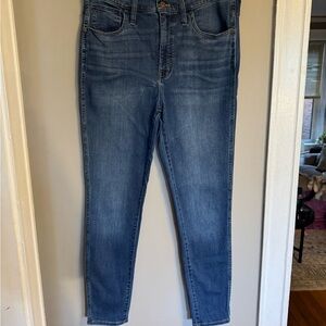 Madewell Women's 10” Roadtripper Skinny Jeans in Blue